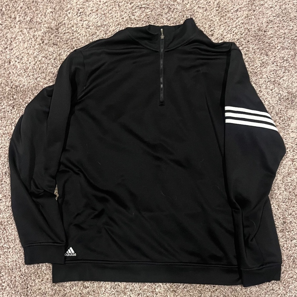 Men's 2XL Adidas Climalite quarter zip pullover